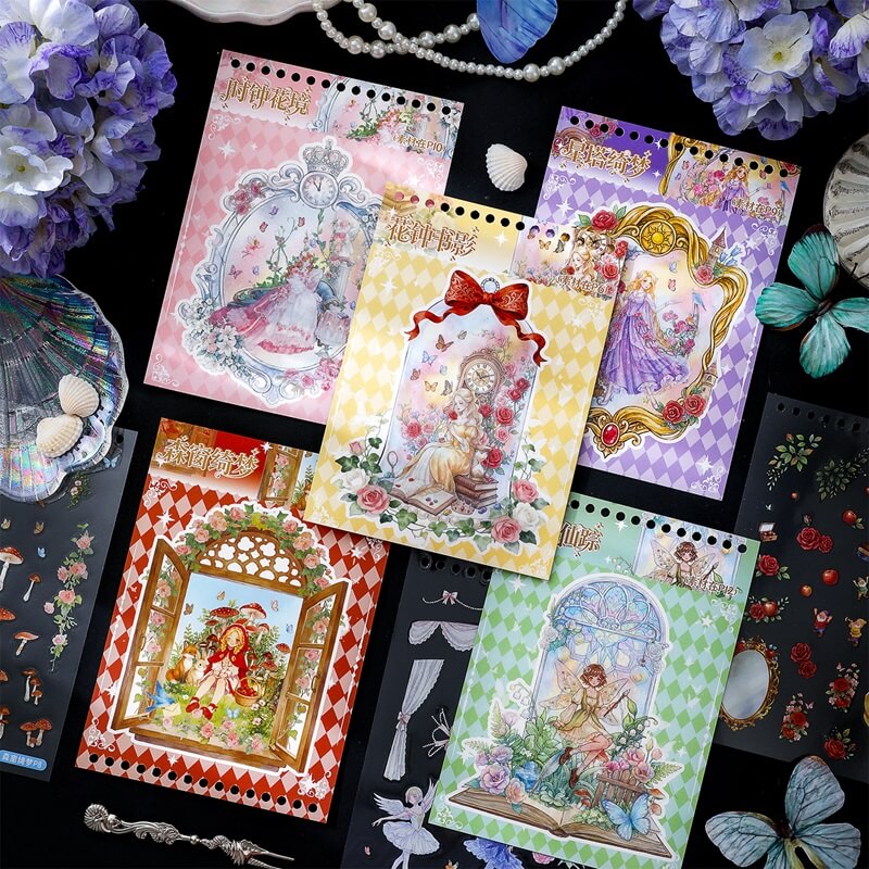 FairyTaleCollage-StickerBook-Scrapbook-2