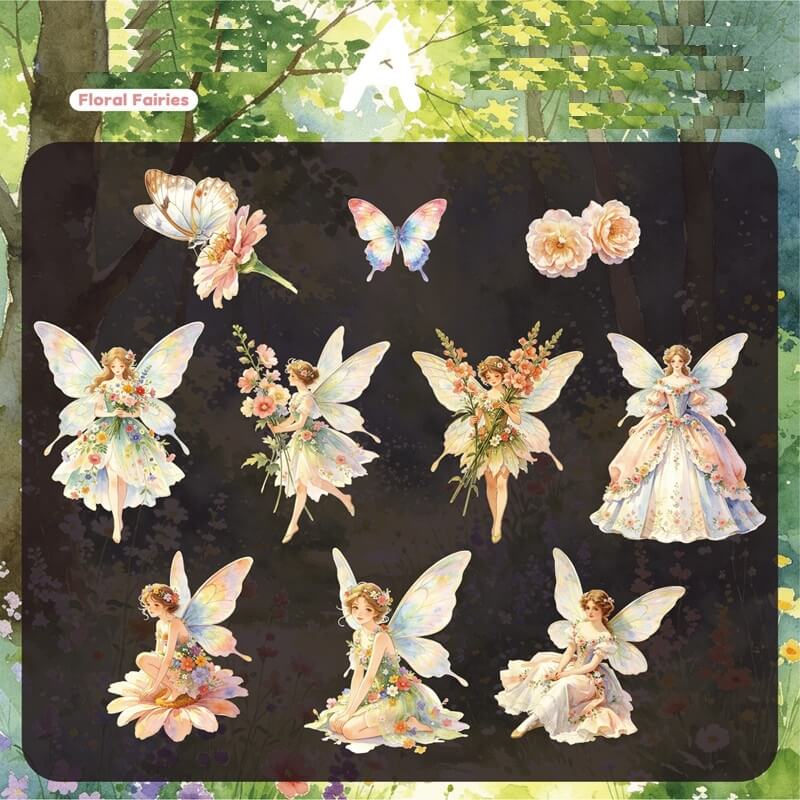 FairyTaleTheme-HardCardStickers-Scrapbook-A