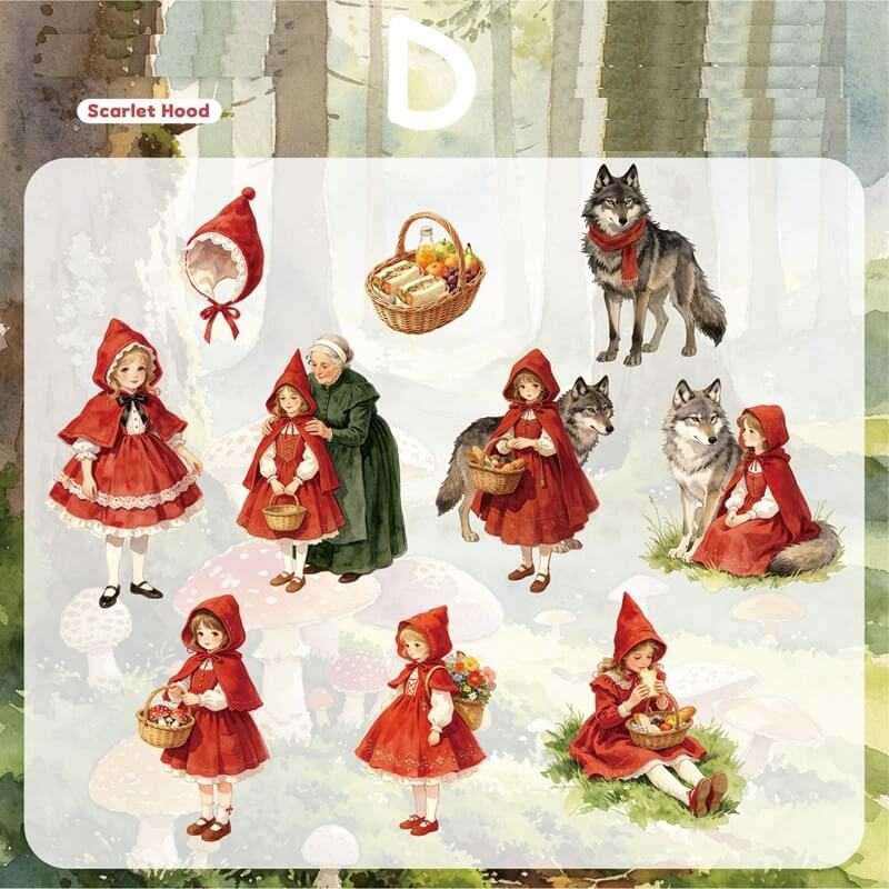 FairyTaleTheme-HardCardStickers-Scrapbook-D