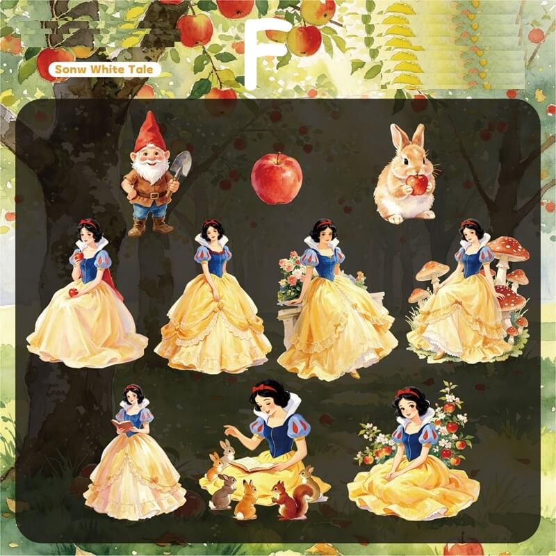FairyTaleTheme-HardCardStickers-Scrapbook-F