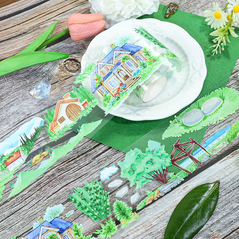 FairytaleHouse-Tape-Scrapbooking-3