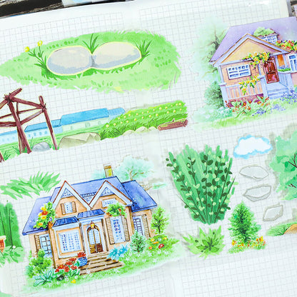 FairytaleHouse-Tape-Scrapbooking-4