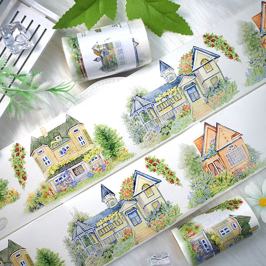 FairytaleHouse-Tape-Scrapbooking