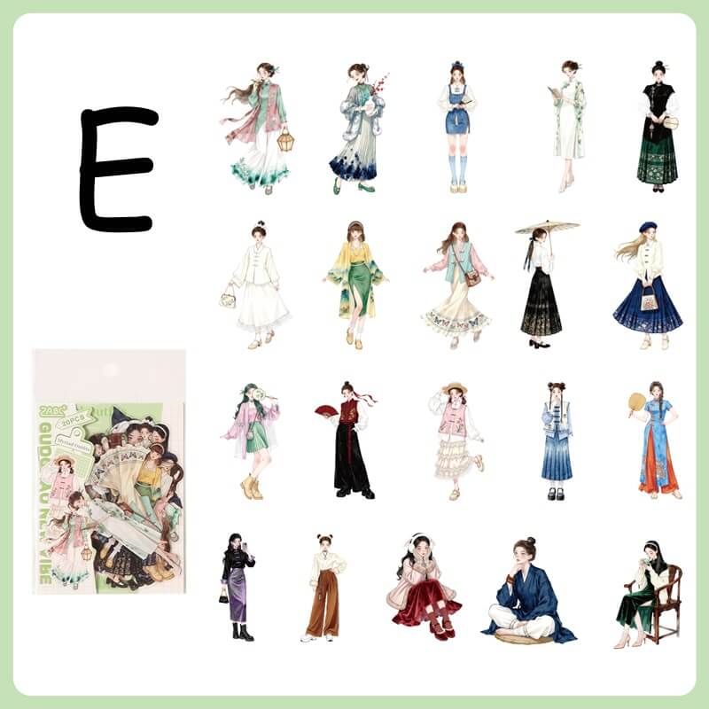 FashionGirl-Stickers-DIYCrafts-E