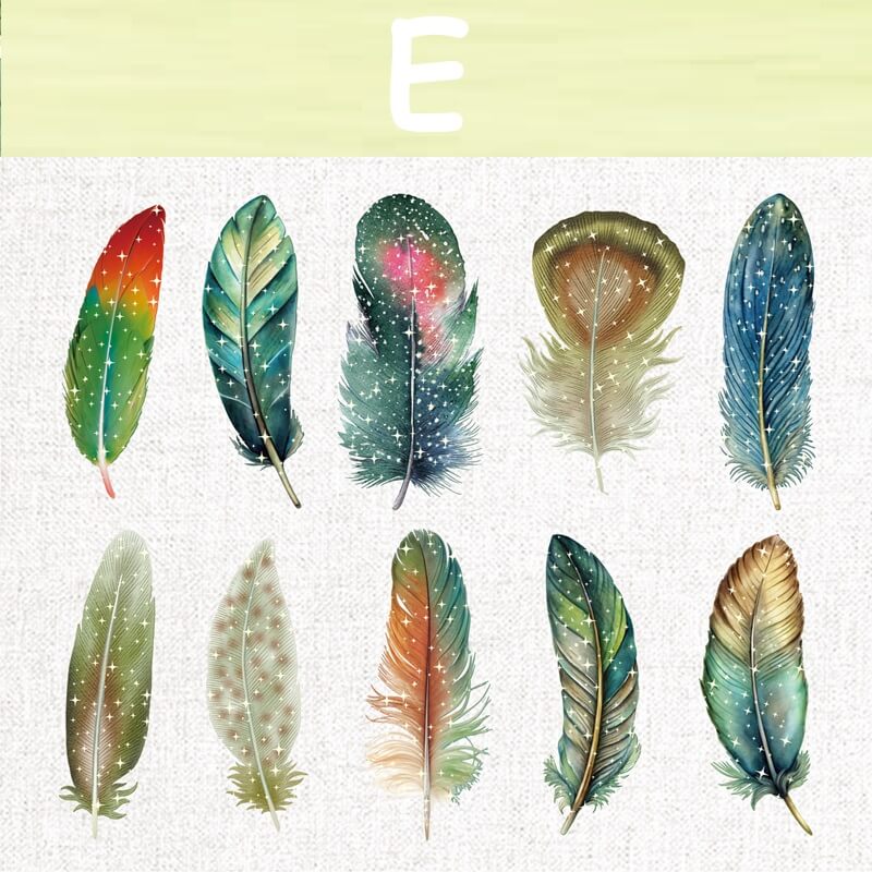 Feather-HardCardSticker-Scrapbook-E