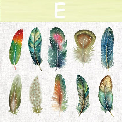 Feather-HardCardSticker-Scrapbook-E