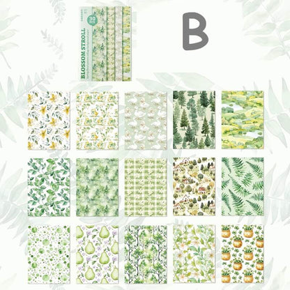 Floral-craftpaper-Scrapbook-B