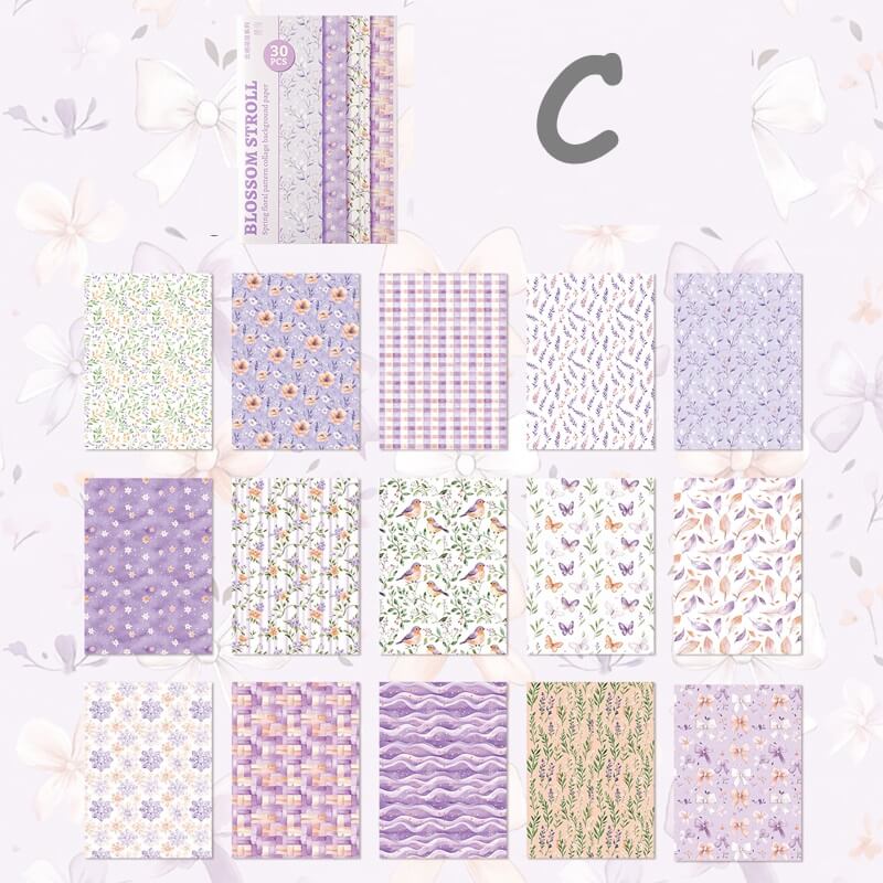 Floral-craftpaper-Scrapbook-C