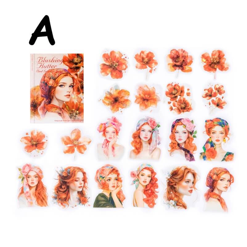 FloralGirl-Sticker-Scrapbook-A