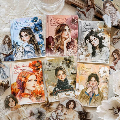 FloralGirl-Sticker-Scrapbook