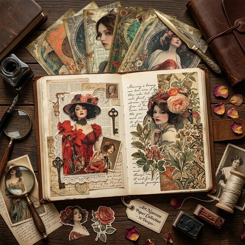 FlowerGirl-ScrapbookPaper-3