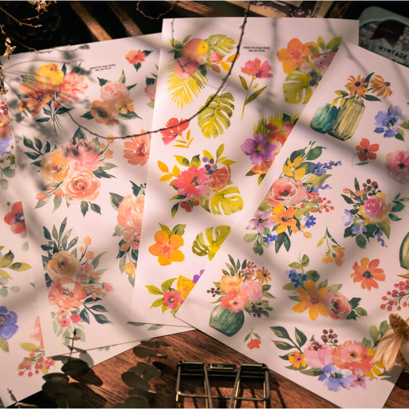 FlowerPlan-StickerBook-DIYCraft-5