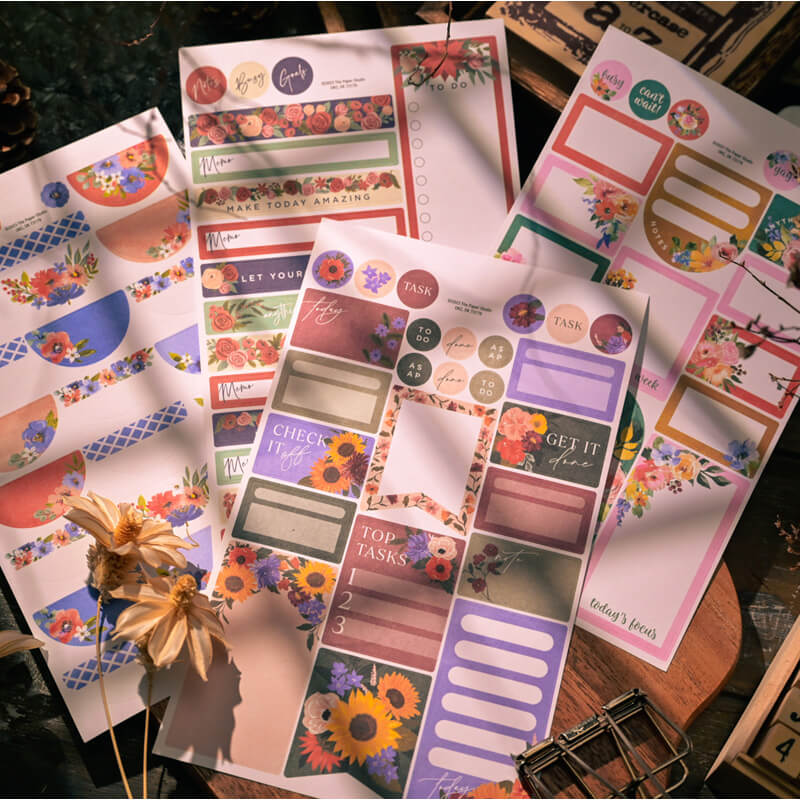 FlowerPlan-StickerBook-DIYCraft-6