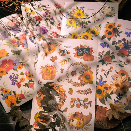 FlowerPlan-StickerBook-DIYCraft