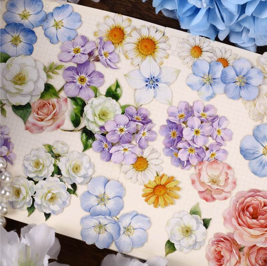 Flowers-HardCardStickers-Scrapbook-1