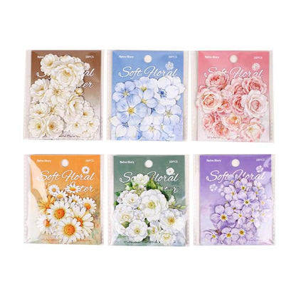 Flowers-HardCardStickers-Scrapbook