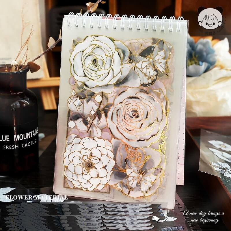 Flower Sticker Book Flower Sticker Book – loloyaya