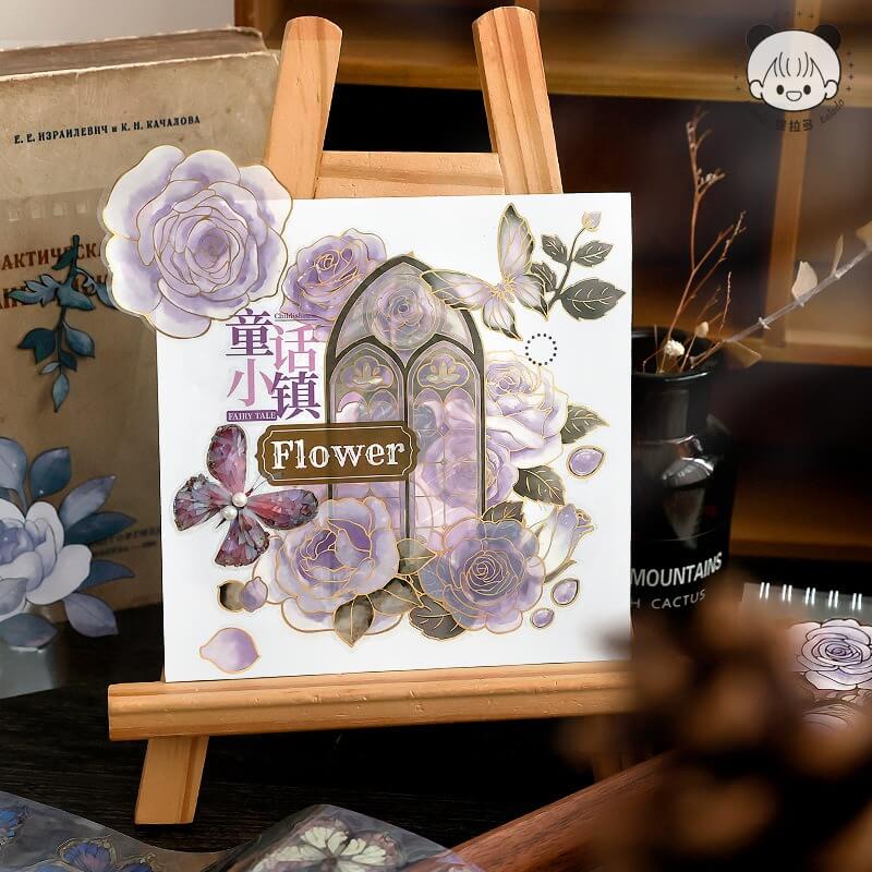 Flower Sticker Book Flower Sticker Book – loloyaya