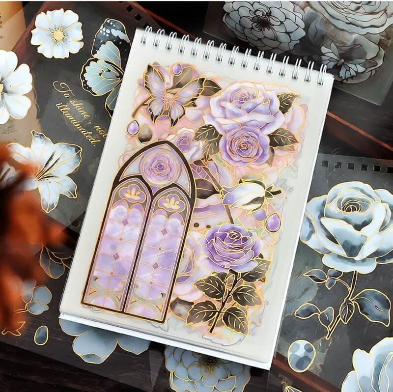 Flower Sticker Book Flower Sticker Book – loloyaya