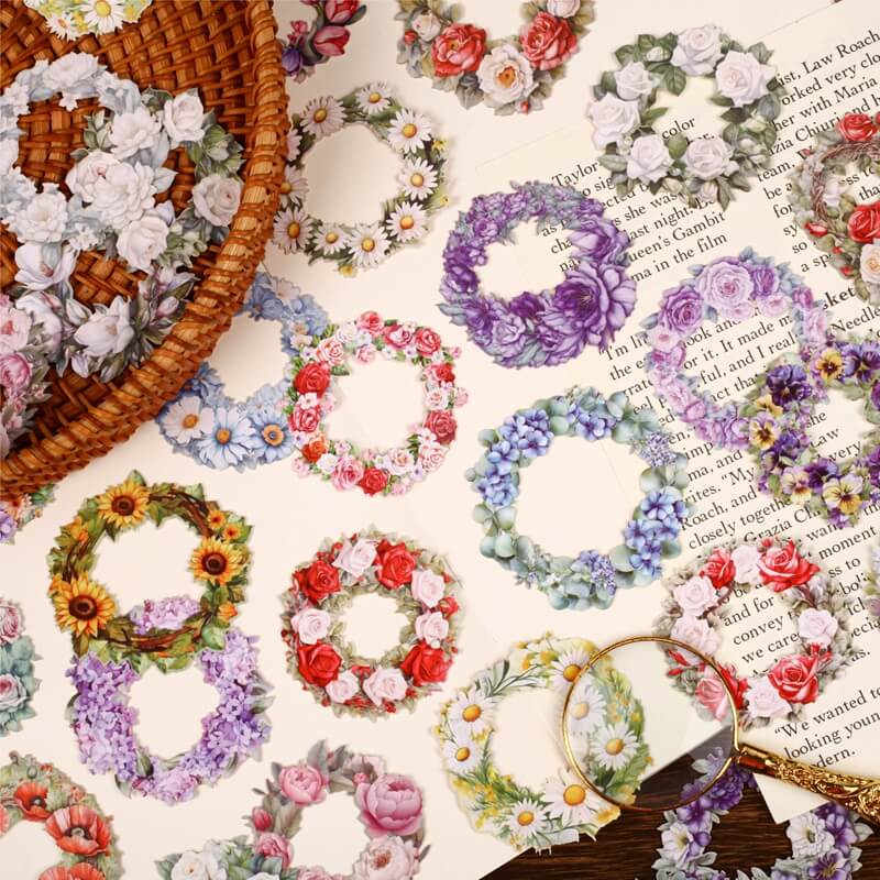 Flowerwreath-Hardcardsticker-Scrapbook-2