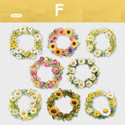 Flowerwreath-Hardcardsticker-Scrapbook-F