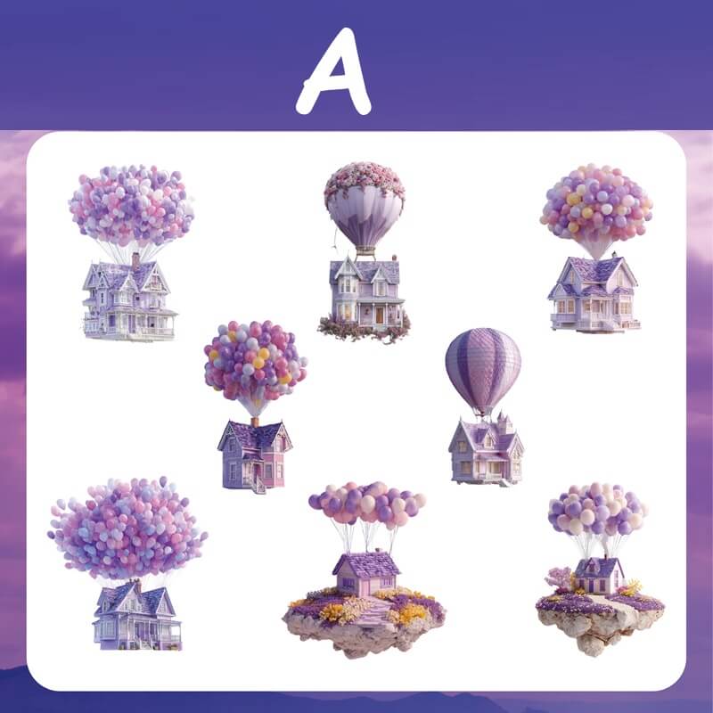 Flyinghouse-sticker-Scrapbooking-A