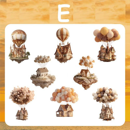 Flyinghouse-sticker-Scrapbooking-E