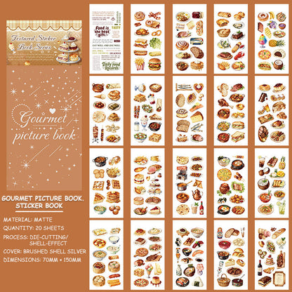 Food-StickerBook-Scrapbook