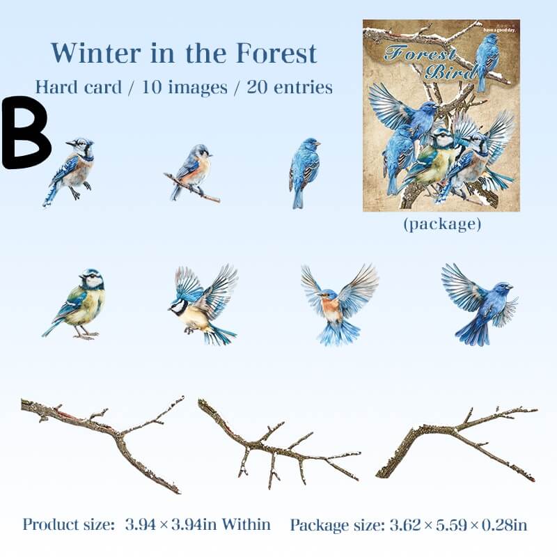 ForestBird-HardCardStickers-Scrapbook-B