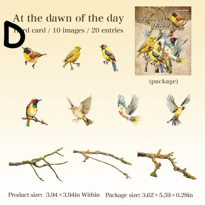 ForestBird-HardCardStickers-Scrapbook-D