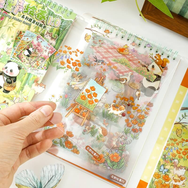 ForestSceneryCollage-StickerBook-Scrapbook-3