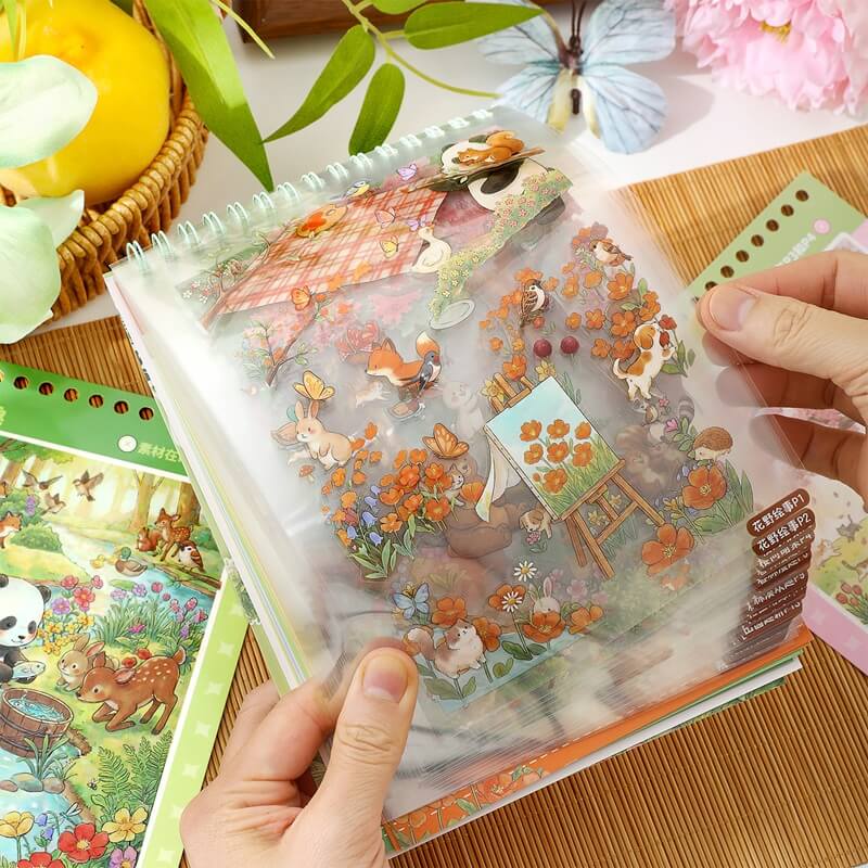 ForestSceneryCollage-StickerBook-Scrapbook-4