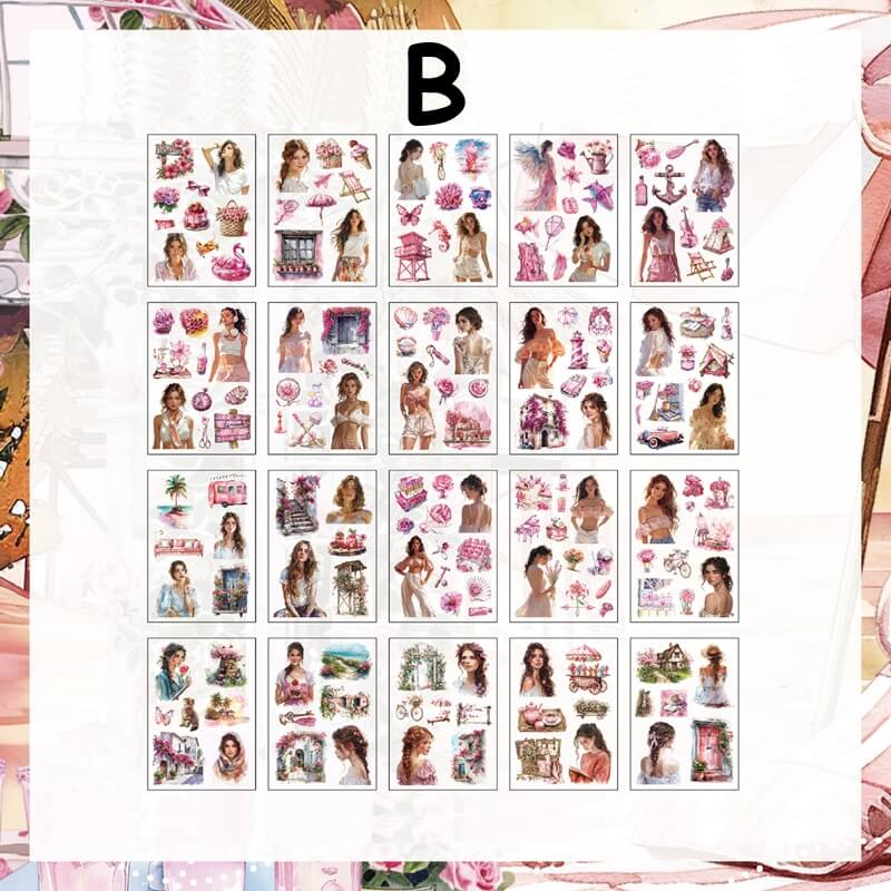 FourSeasonsCharacters-StickerBook-Scrapbook-B