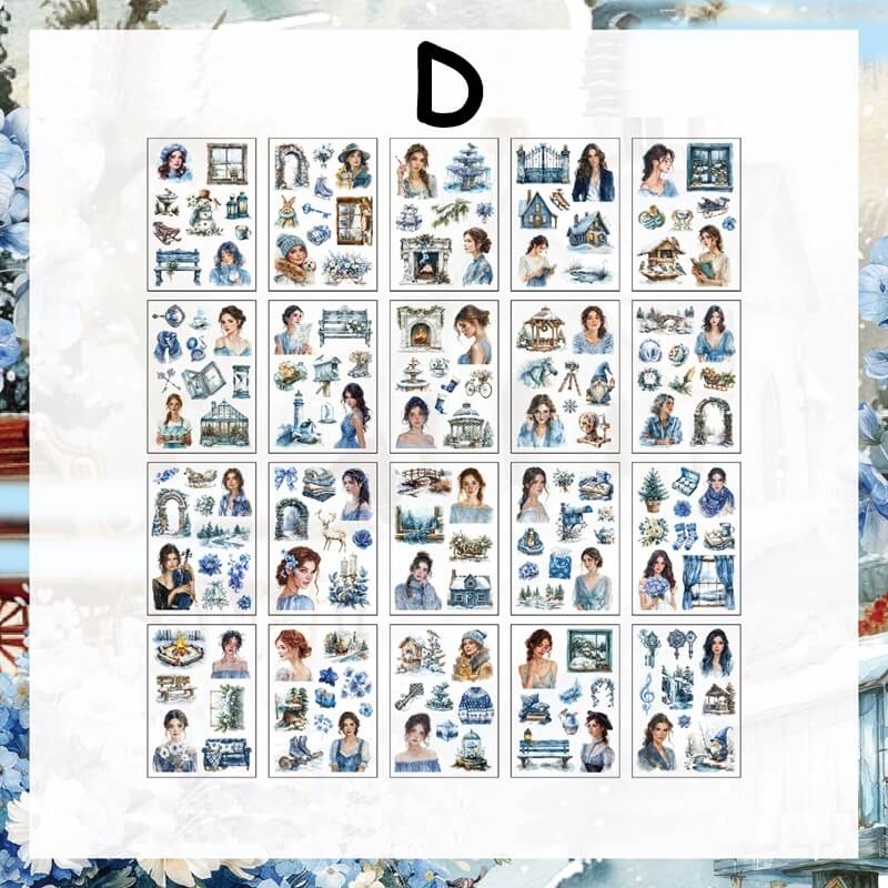 FourSeasonsCharacters-StickerBook-Scrapbook-D