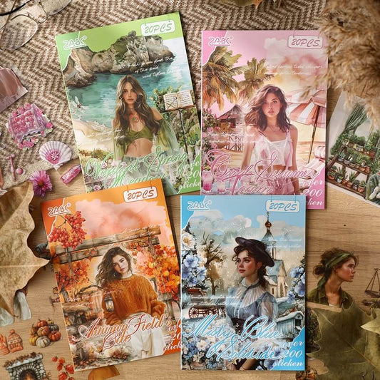 FourSeasonsCharacters-StickerBook-Scrapbook