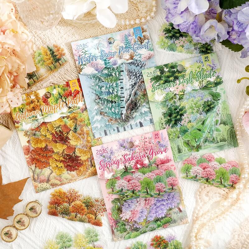 FourSeasonsForest-Stickers-Scrapbook