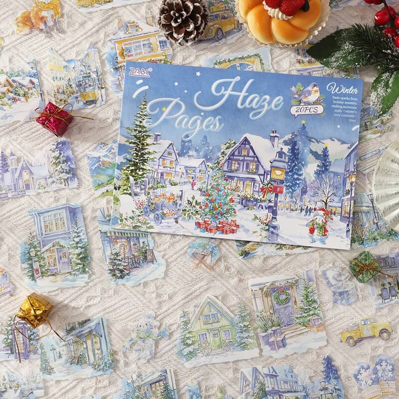 FourSeasonsScenery-StickerBook-Scrapbook-1