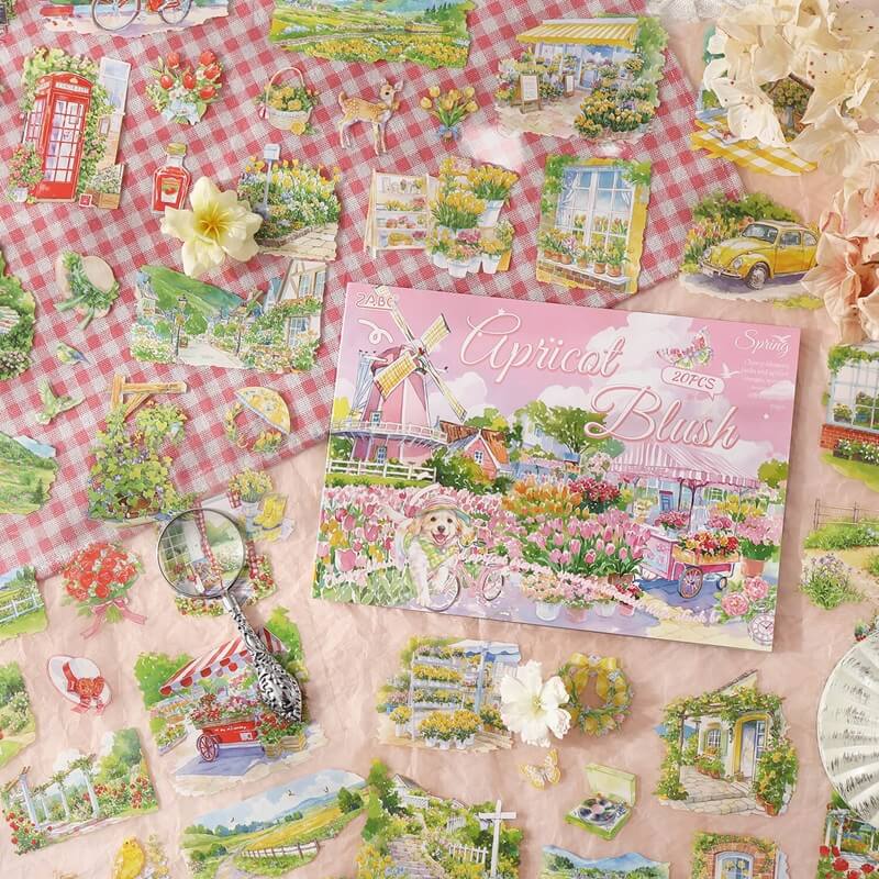 FourSeasonsScenery-StickerBook-Scrapbook-4