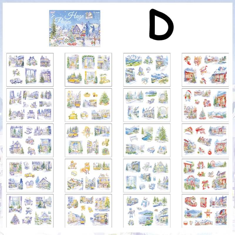 FourSeasonsScenery-StickerBook-Scrapbook-D