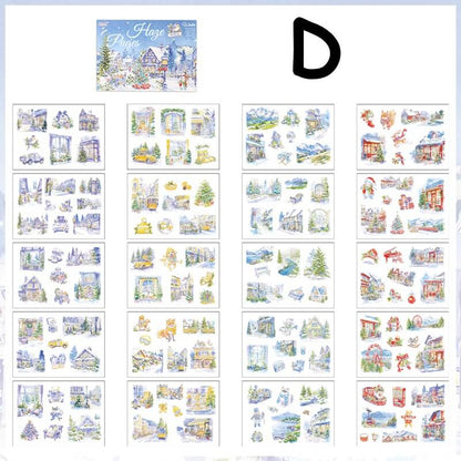 FourSeasonsScenery-StickerBook-Scrapbook-D