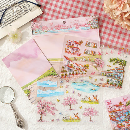 FourSeasonsScenery-Stickers-DiyCraft-3