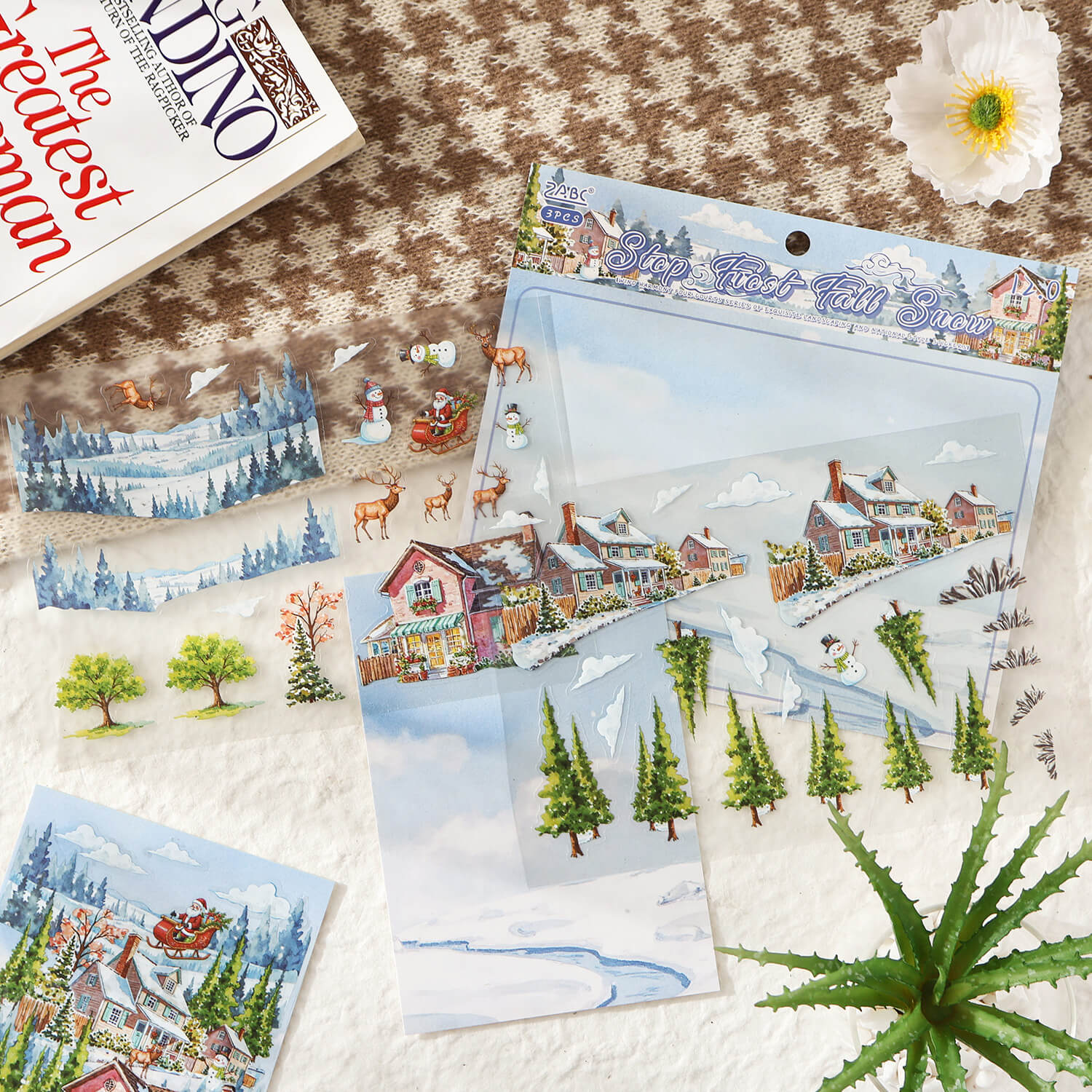 FourSeasonsScenery-Stickers-DiyCraft-4