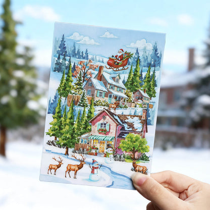 FourSeasonsScenery-Stickers-DiyCraft-5