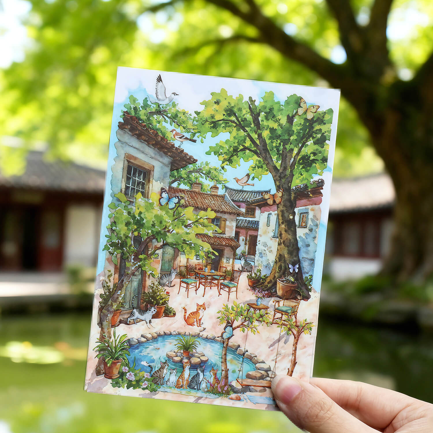 FourSeasonsScenery-Stickers-DiyCraft-6