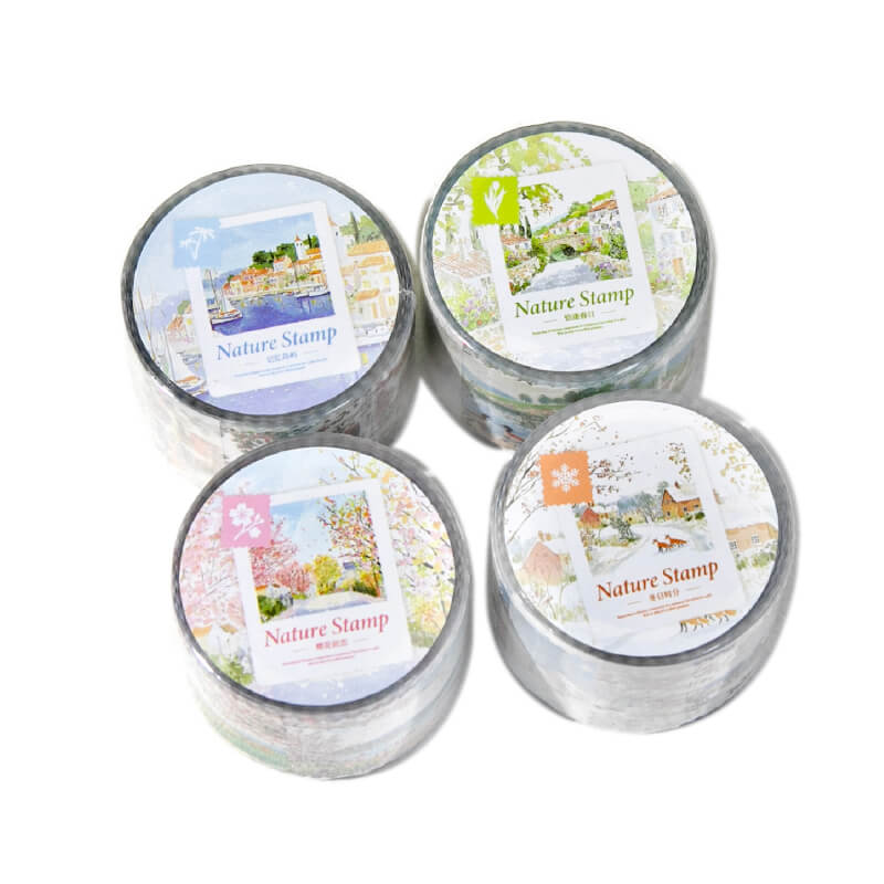 FourSeasonsStamp-Tape-Scrapbook