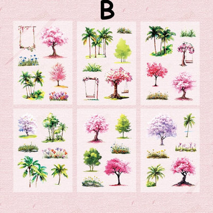 FourSeasonsTrees-FlatStickers-Scrapbook-B