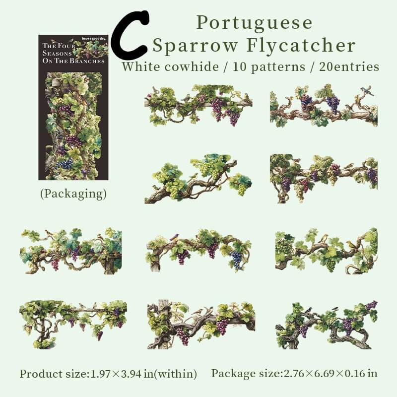 Fourseasonsleaf-stickers-Scrapbook-C