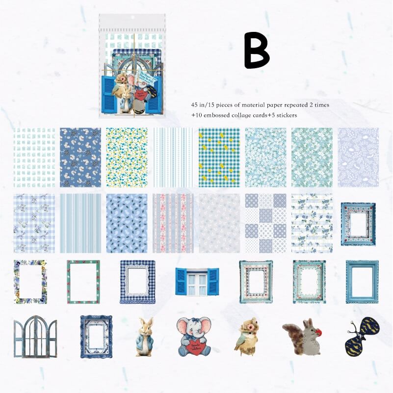 GardenScrapbookMaterialPack-B