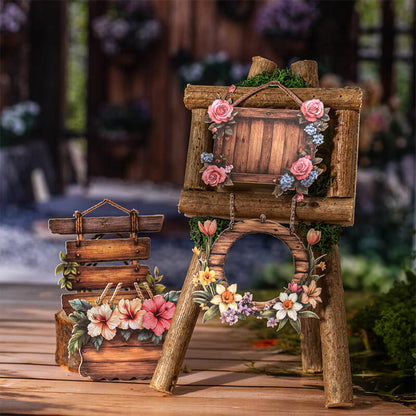 GardenWoodenSign-HardCardSticker-Scrapbooking-3