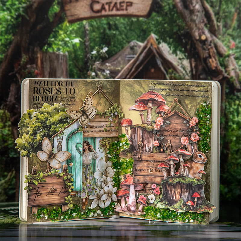 GardenWoodenSign-HardCardSticker-Scrapbooking-6